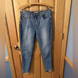 Joe's Jeans Blue Ankle Cropped Denim